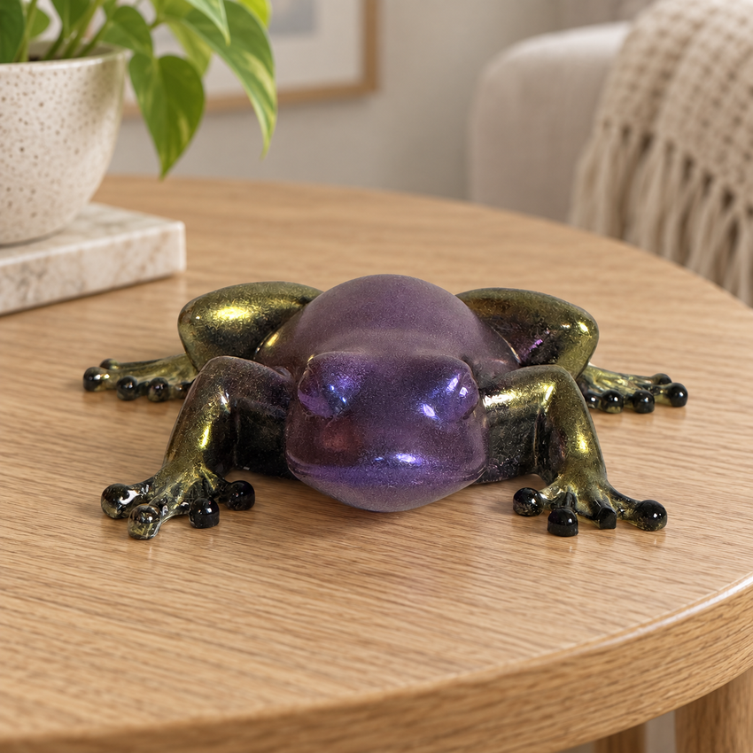 Amethyst & Gold Enchanted - Frog