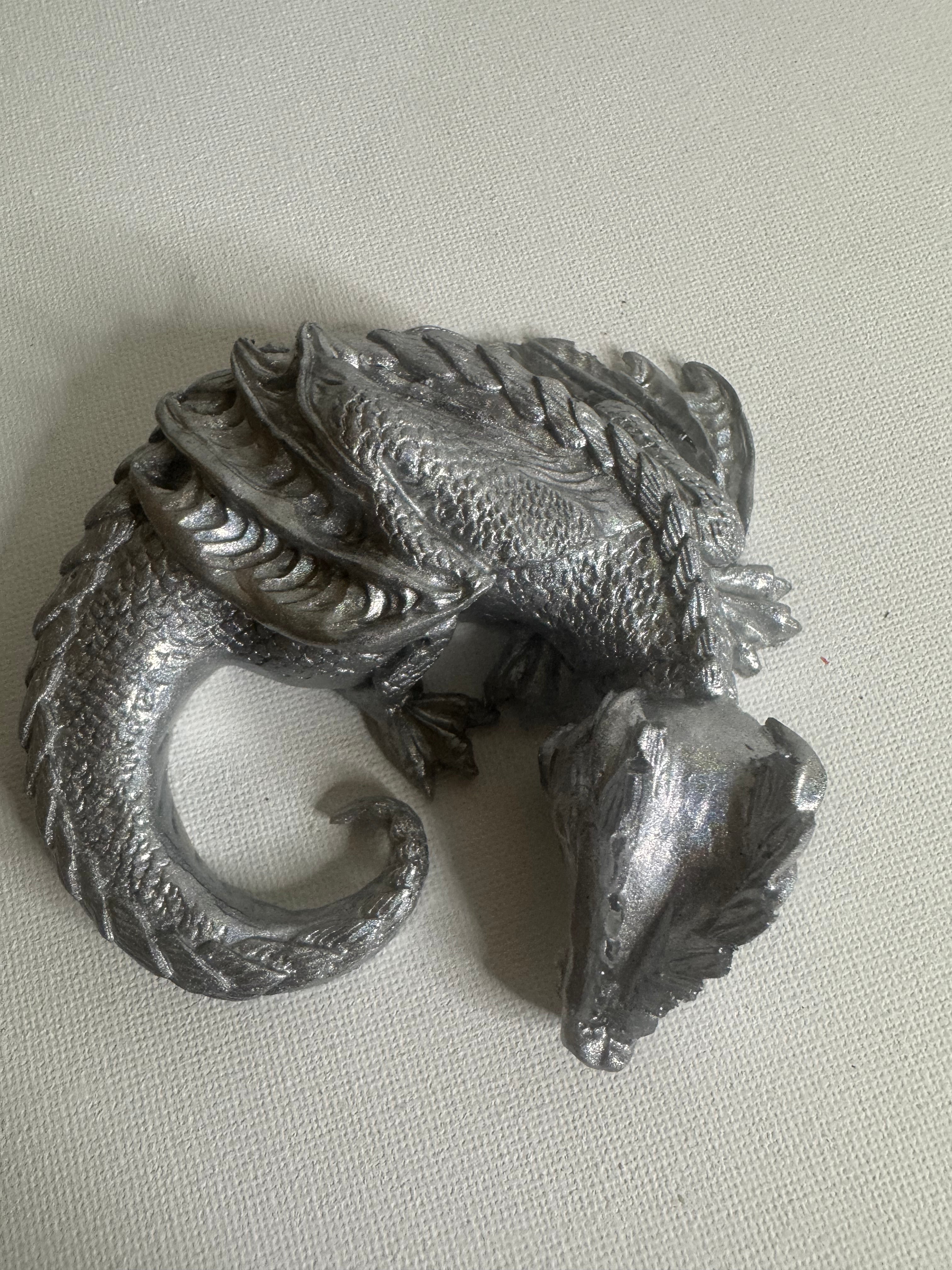 The Silver Wyrm - Dragon