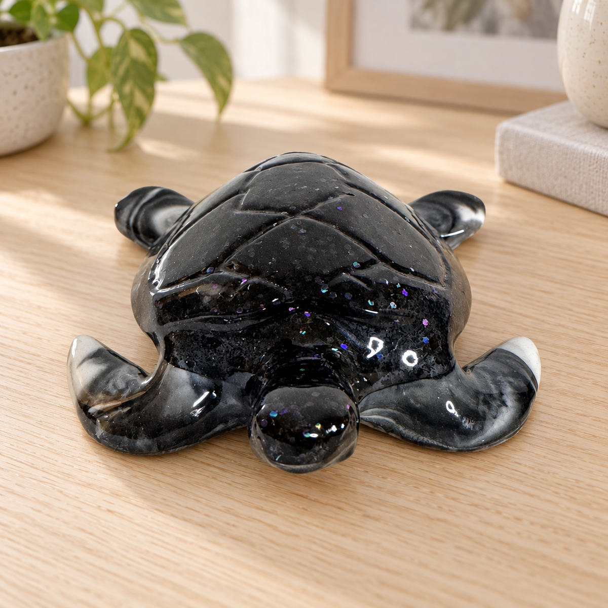 Midnight Prism - Turtle displayed in a home setting — lifestyle mockup