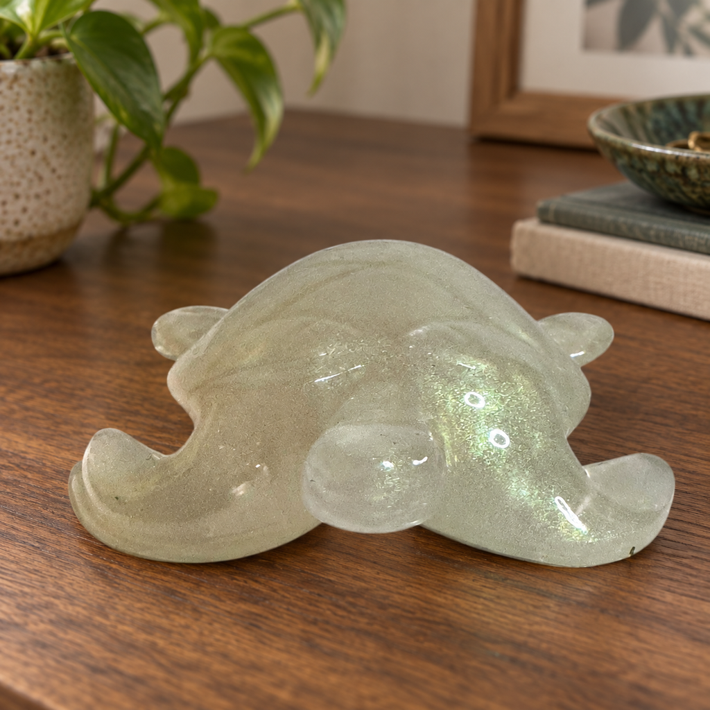 Moonlit Mist - Turtle displayed in a home setting — lifestyle mockup