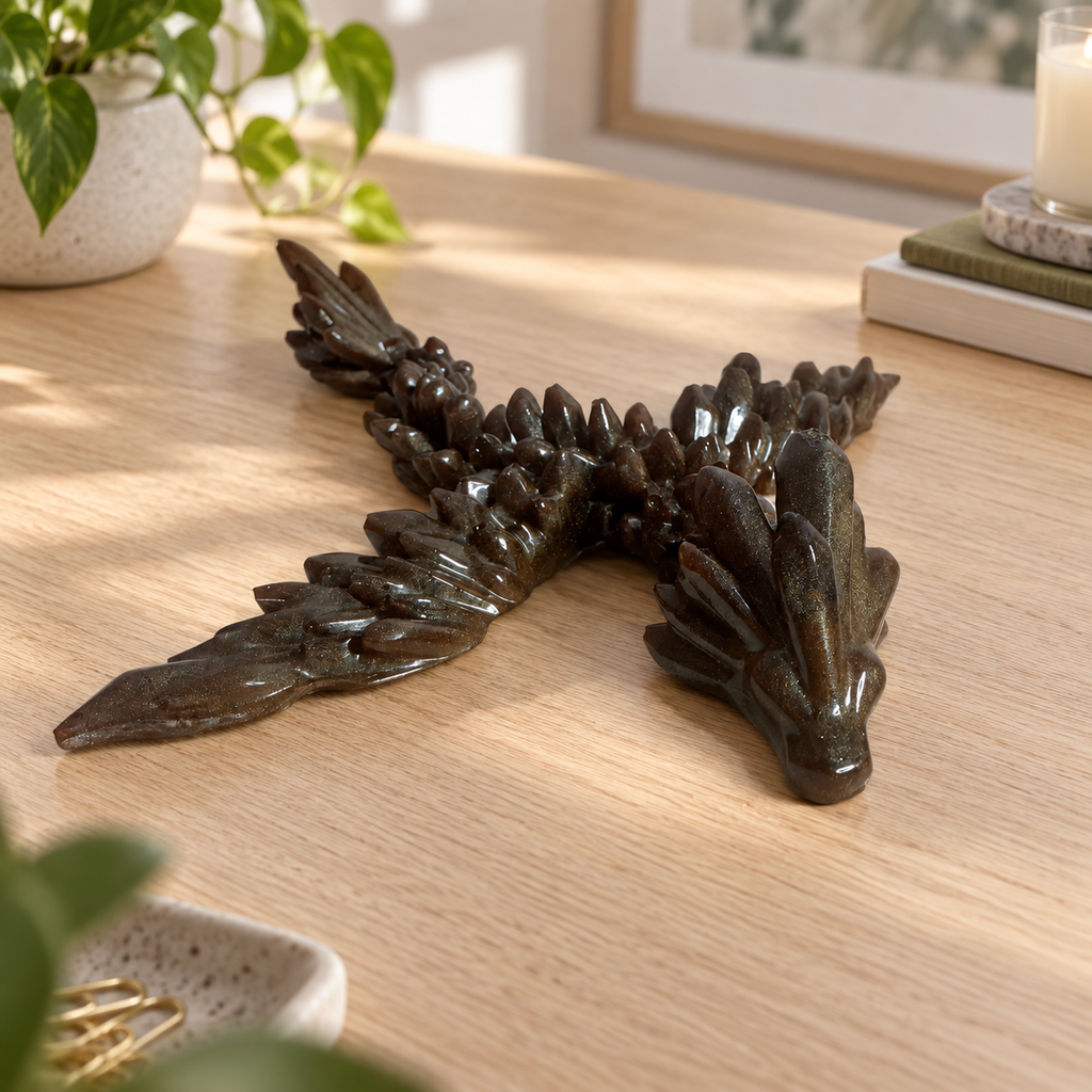 Shadowthorn - Dragon displayed in a home setting — lifestyle mockup