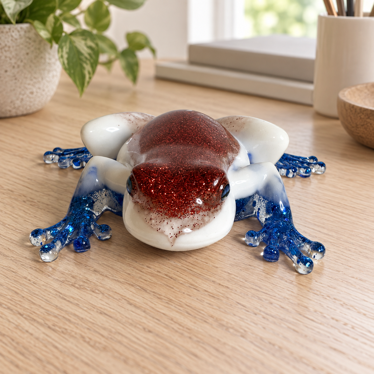 Red, White & Blue Freedom - Frog displayed in a home setting — lifestyle mockup
