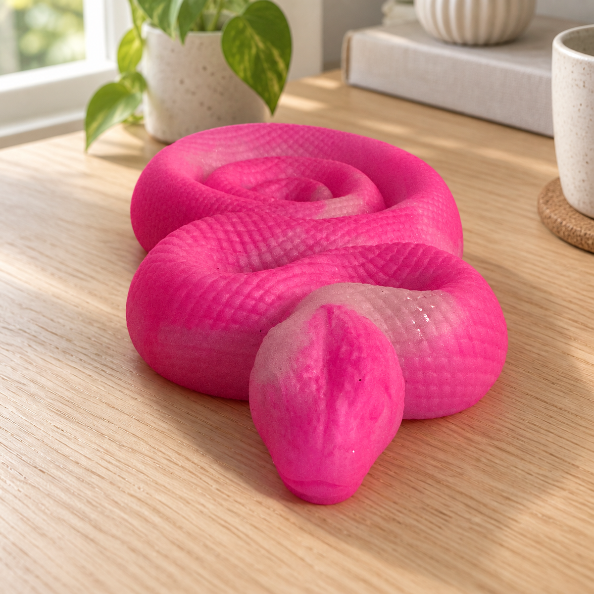The Pink Enchantress - Snake displayed in a home setting — lifestyle mockup
