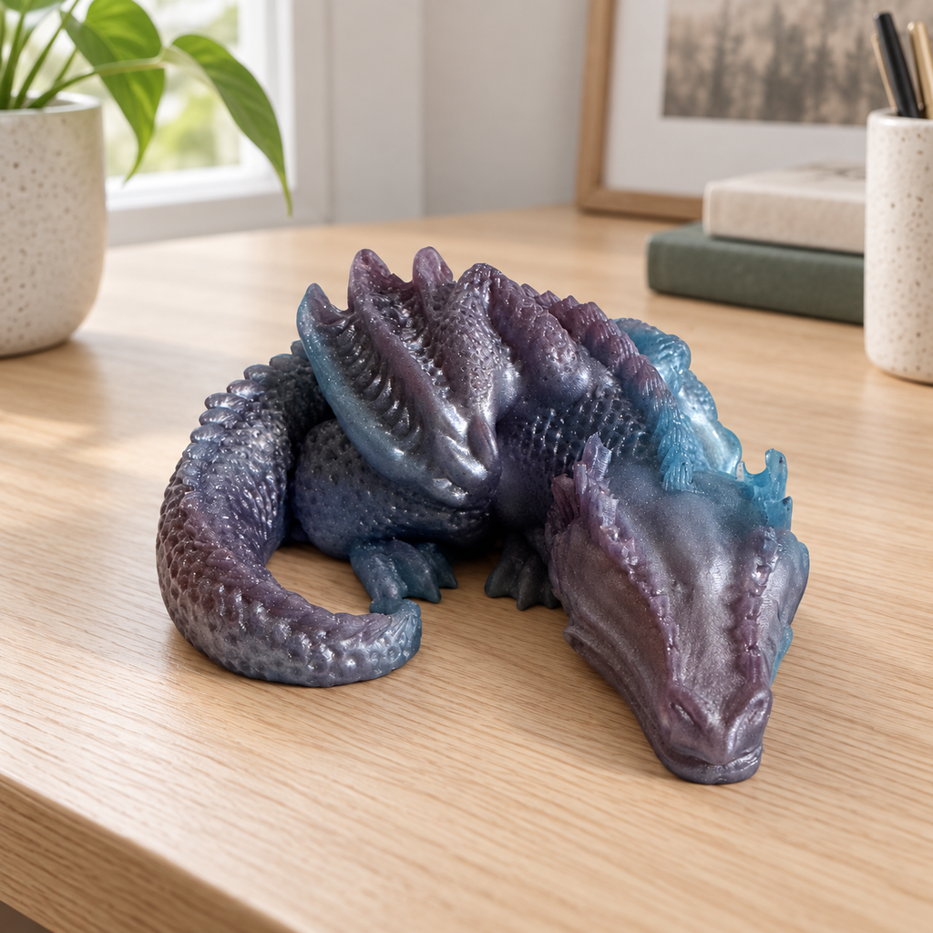 Twilight Frost - Dragon displayed in a home setting — lifestyle mockup