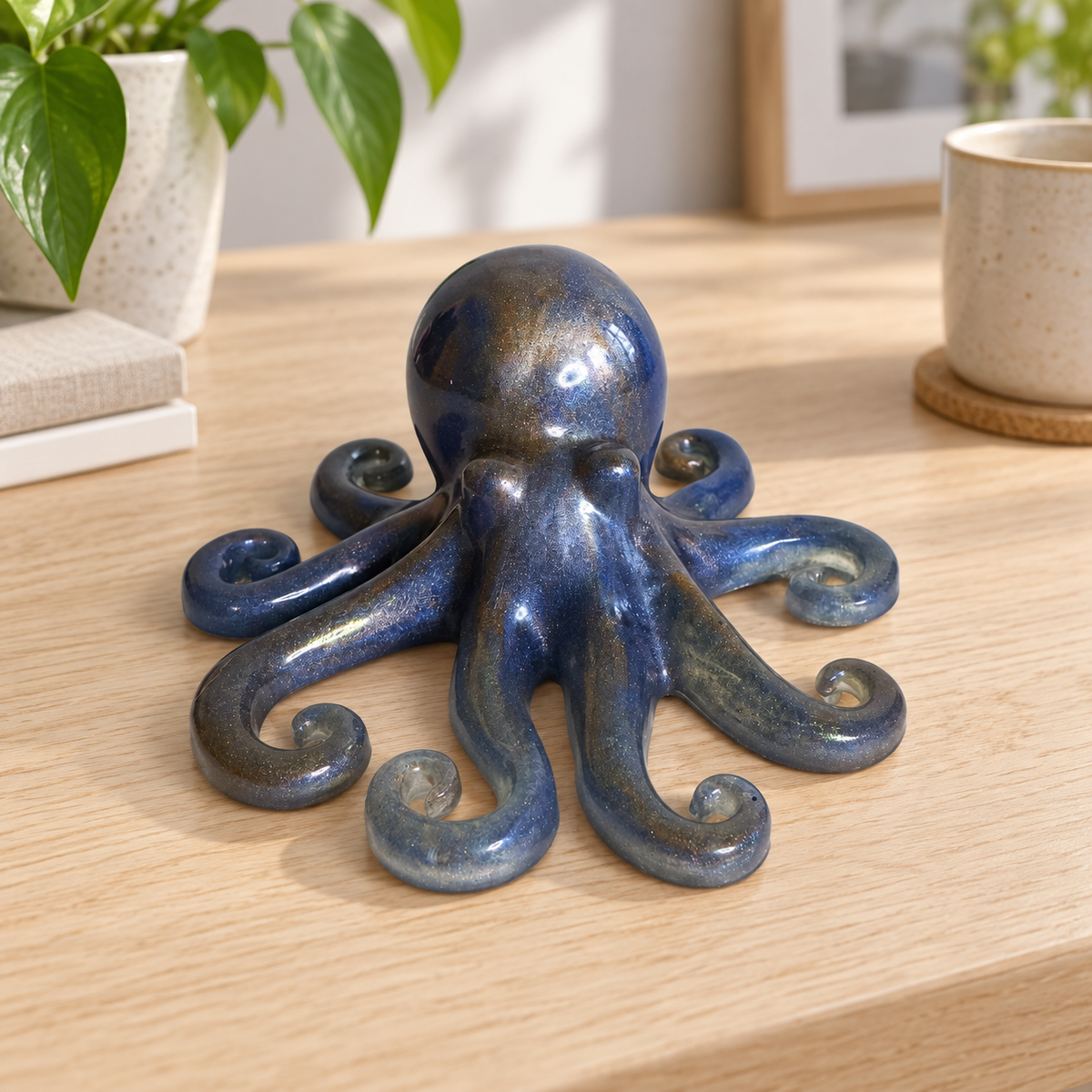 Twilight Kraken - Octopus displayed in a home setting — lifestyle mockup