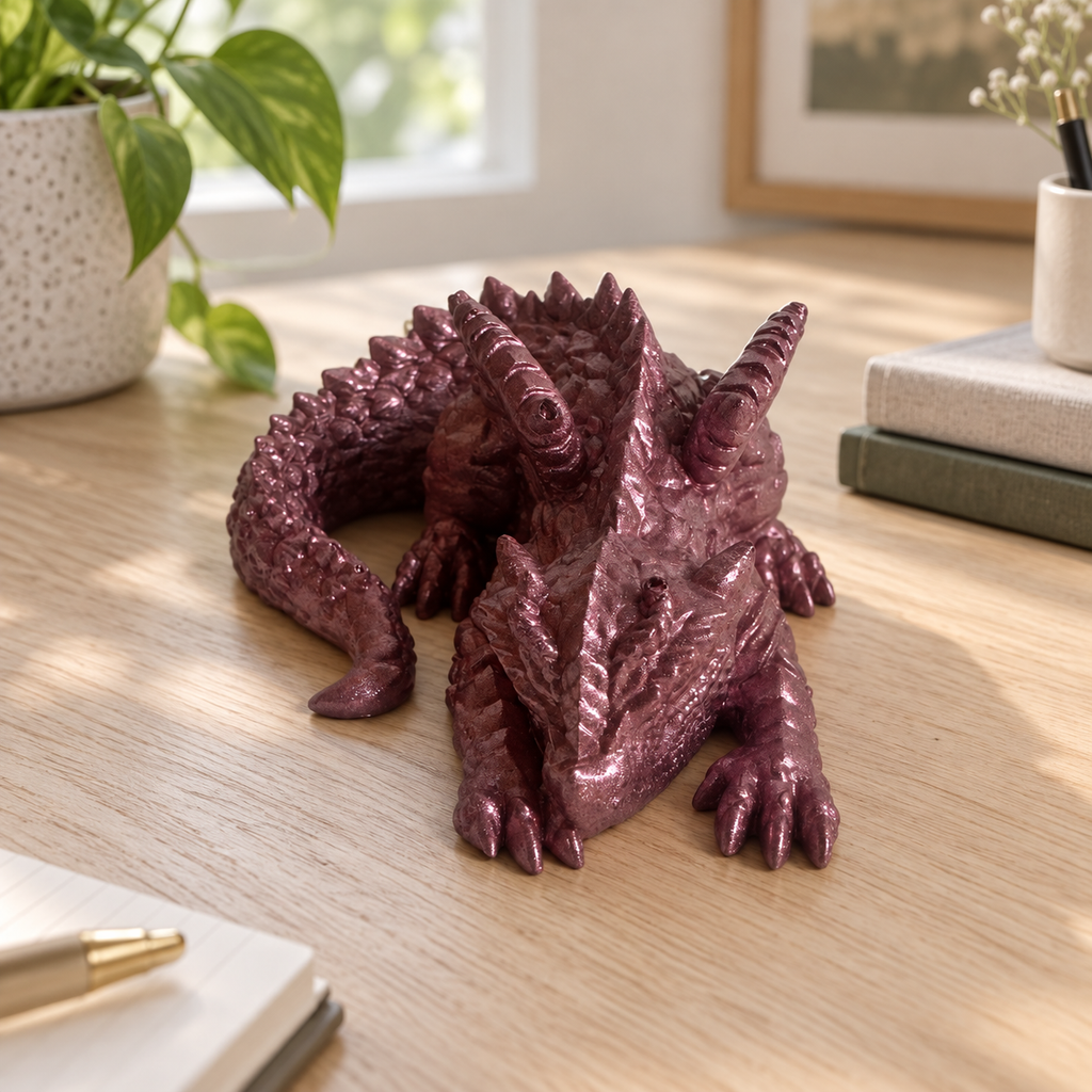 Velvetthorn - Dragon displayed in a home setting — lifestyle mockup