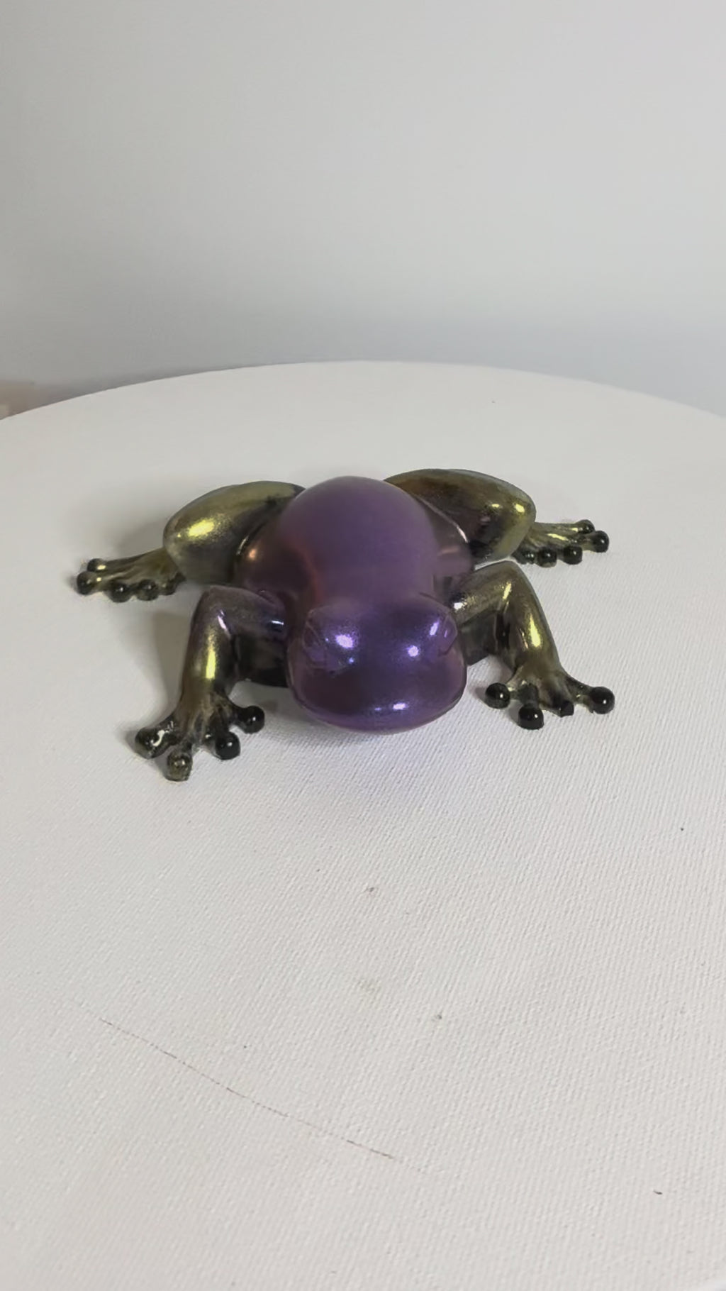 Amethyst & Gold Enchanted - Frog